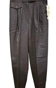 NWT vintage Jones new York country navy wool pleated pants size 6