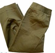 𝅺Josephine Olive Green Cropped Pants