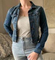 Jessica Simpson Small Cropped Denim Stretch jacket