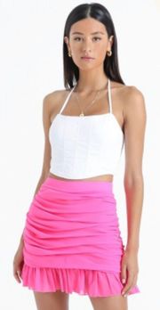 Hot Pink Skirt