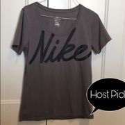 Nike  Women’s size small gray  scoop neck T-shirt