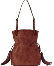 💕ALLSAINTS💕 Freedom Bucket Large Bag Brown