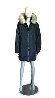 Torrid Black Puffer Fleece Lined Jacket