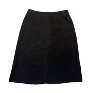Trina Turk Los Angeles Designer Skirt Viscose Blend Size 6 Black