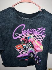 Corvette Cropped Tee