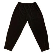 Vince Black Jogger Pant Size XXS Ankle elastic Black pockets