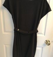 Kensie belted black Dress S