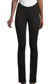 Danielle Bernstein By Weworewhat Mid Rise Scoop Waist Pants Black Women's US 2