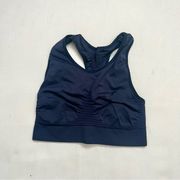 Sweaty Betty Navy Blue Stretchy Workout Fitness Sports Bras Size M