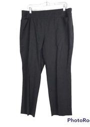 Akris Punto dark grey wool dress pants size 14