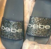 NWT Bebe Fraida Logo Slides