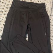 Dark grey Reebok pants/leggings. Size Large