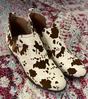 Cow Print Boots