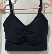 Old Navy Longline Keyhole Sports Bra medium