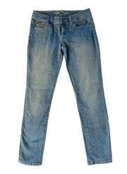 678 Denim Jeans Light Wash Size 6 Straight Leg 5 Pockets