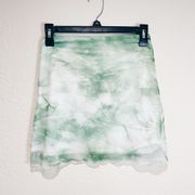 LA Hearts Green  Skirt - Size XS