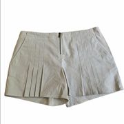 BCBGMaxazria Yasmin Pleated Shorts