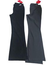 2 Pair Of The North Face Womens Nwt Boot Cut Leggings Msrp $80.00 Small P