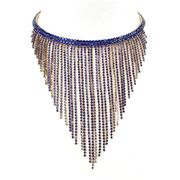 Amrita Singh Blue Crystal Statement Choker