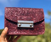 NWT  Mini Julia Pochette glitter party crossbody bag