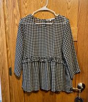 Checkered Blouse