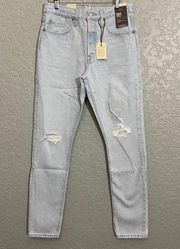 Levi’s 501 Skinny Jeans 28x32 Light Wash