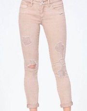 Bebe Heartbreaker skinny jeans size 24