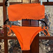 Hollister  Orange Bikini Set