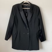 River Island Black Blazer Size: 24