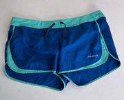 Patagonia  Strider Blue Shorts Womens Size XL