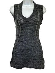 religion gray mohair knit vest Size 1