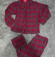 Macy’s Family Pj’s - Red Green Plaid - XL