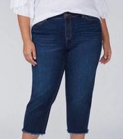 Lane Bryant Girlfriend Crop Jeans Sz.24W