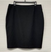 14 // T Tahari NWT Black Pencil Skirt