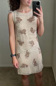 Sequins Silk Dress