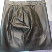 Leather skirt