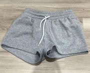 Women’s grey soft shorts size small