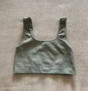 Box Cut Sports Bra