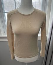 A/X multiple stitching sweater