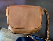 Brown Leather Crossbody