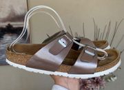 Birkenstock Arizona Sandals Sydney in Pearly Hazel Size 42 Men’s 9 Women’s 11