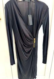 Versace Viscose Liquid Jersey Dress