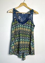 SALE!  Geometric Tank Size S EUC