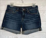 LC Lauren Conrad denim low rise shorts Size 2