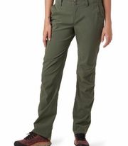 NWT Marmot Kodachrome Pants Size 8 Green roll cuff quick dry SPF wicking