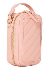 Time and Tru Women's Meghan Cellie Wallet on a String Sandstone Pink nwt