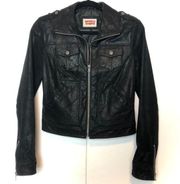 Vintage Levi’s Genuine Leather Suede Moto Jacket