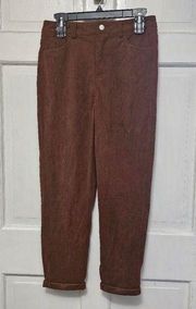 Ankle Length High Waist Cords New Size 4