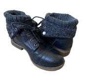 Refresh Black Boots Size 5.5