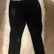 Refuge black jeans size 14